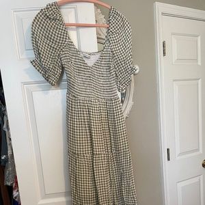 Abercrombie and Fitch plaid dress
